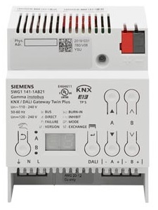 5WG1141-1AB21\KNX/DALI双路网关2X64DALI镇